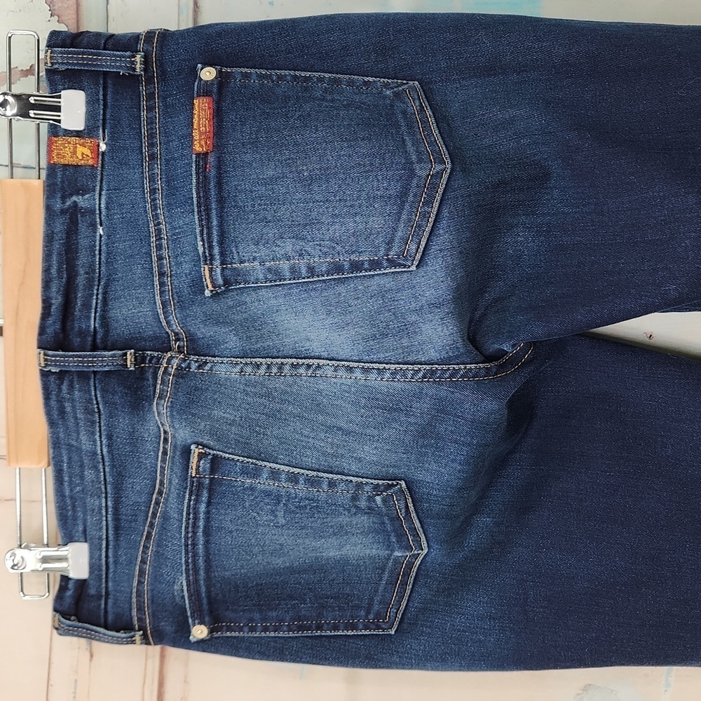 7 For All‎ Mankind The Skinny Boot Cut Jeans - Picture 4 of 8